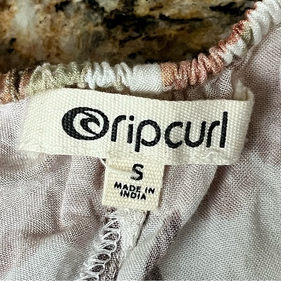 Rip Curl Floral Print Halter Romper with Tassel Tie Women’s Size S - Picture 9 of 11
